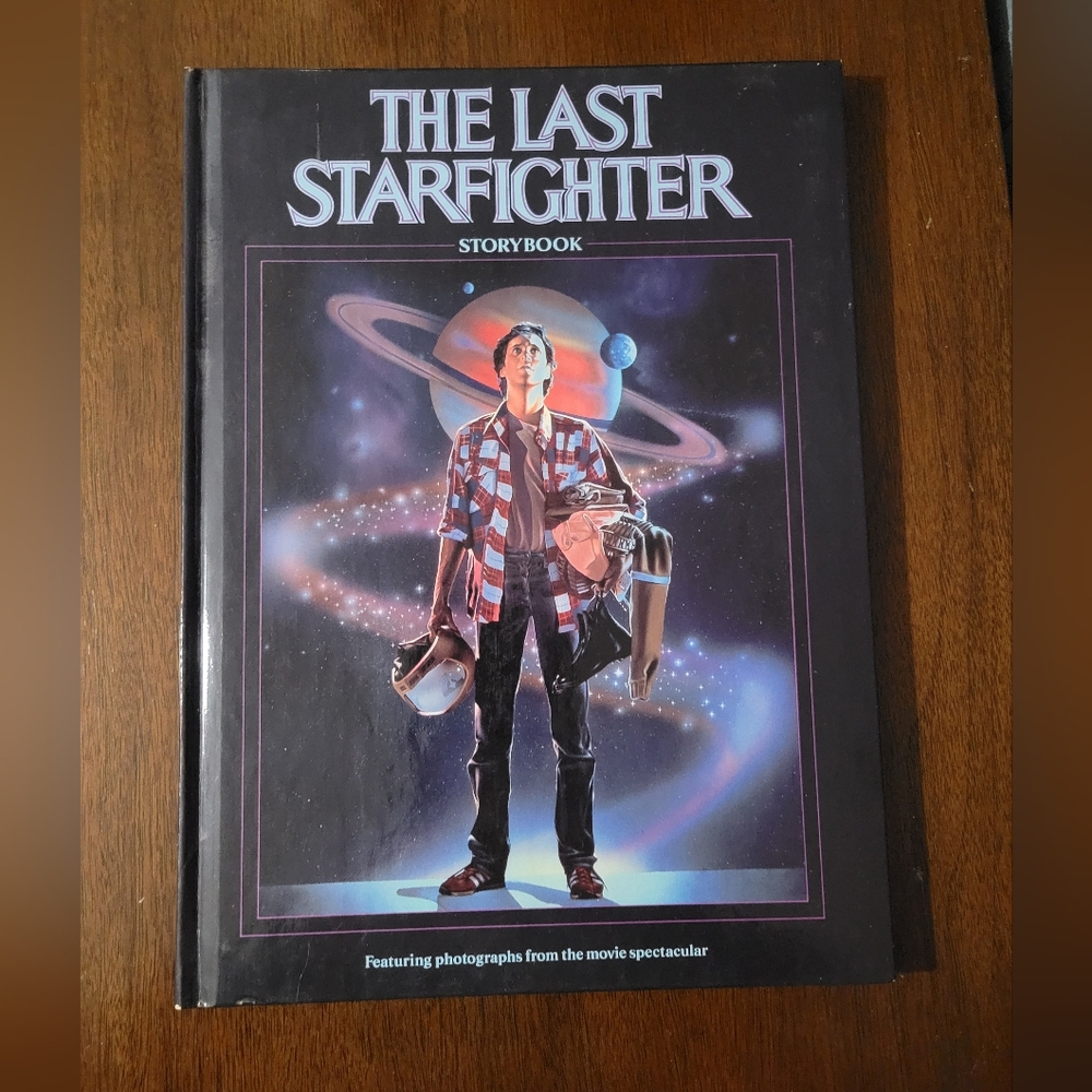 VINTAGE 1984 The Last Starfighter hardcover storybook